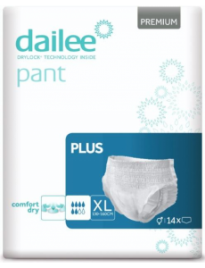 CUECA DAILEE PREMIUM PLUS XL EMB 15 UND ( IVA INCLUÍDO)